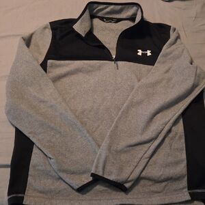 Under Armour Gray and Black Men's Shirt